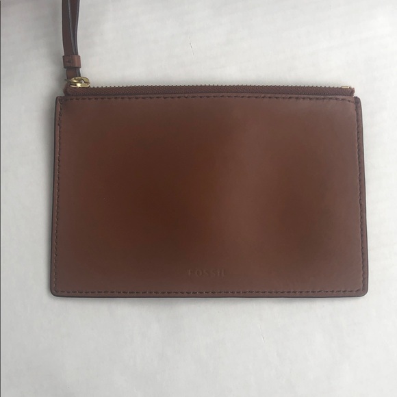 FOSSIL Brown Leather Tote and Wallet - Picture 5 of 9